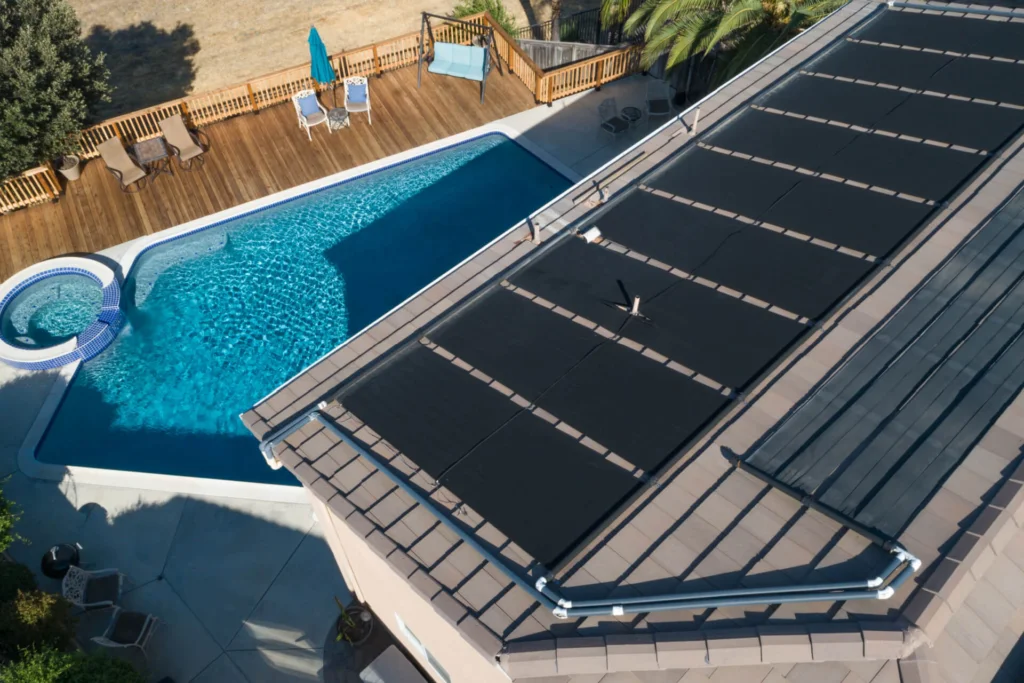 solar heating for swimming pools