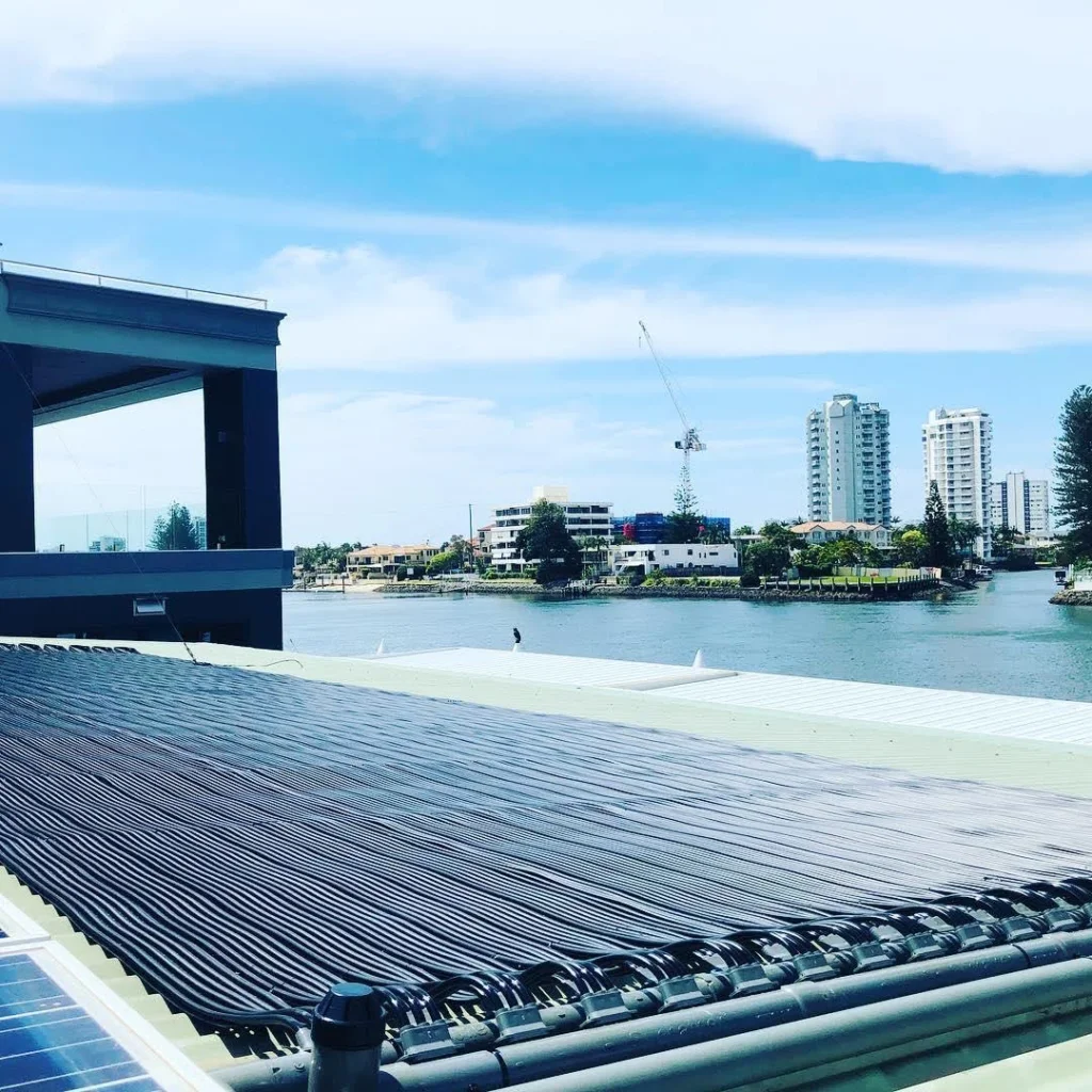 solar heating pools